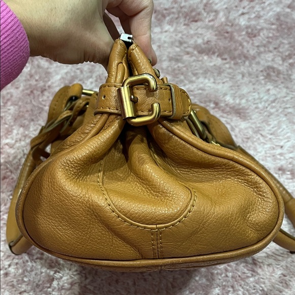 Chloe Paddington Lock Tan Leather Handbag - Picture 9 of 11